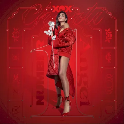 Number 1 Angel by Charli xcx, album cover (original album artwork)