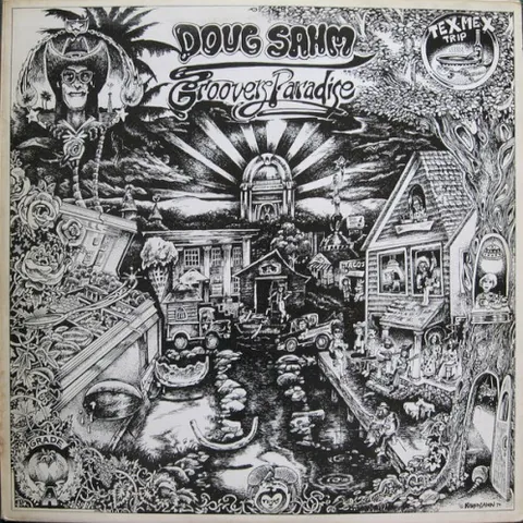 Groover's Paradise (Rhino Reserve) by Doug Sahm, album cover (original album artwork)