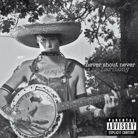 Harmony by Never Shout Never, album cover (original album artwork)