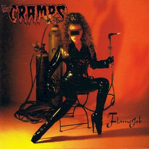 Flamejob (Rhino Reserve) by The Cramps, album cover (original album artwork)